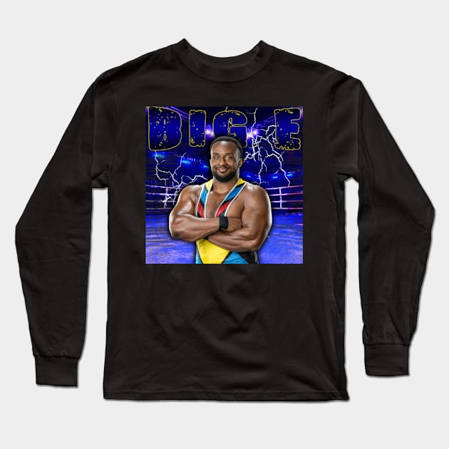 BIG E Long Sleeve T-Shirt by Rofi Art